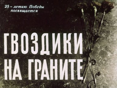 Диафильм «Гвоздики на граните»