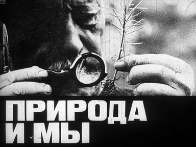 Диафильм «Природа и мы»