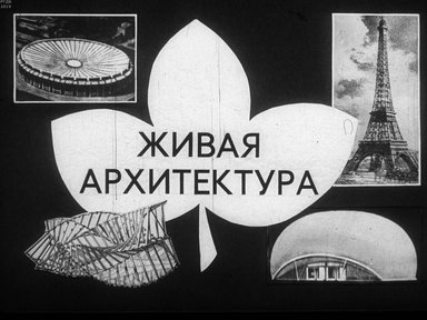Диафильм «Живая архитектура»