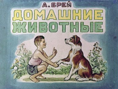 Диафильм «Домашние животные»