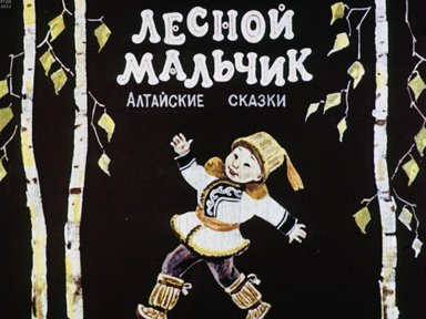 Обложка диафильма «Лесной мальчик»