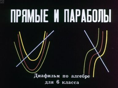 Прямые и параболы