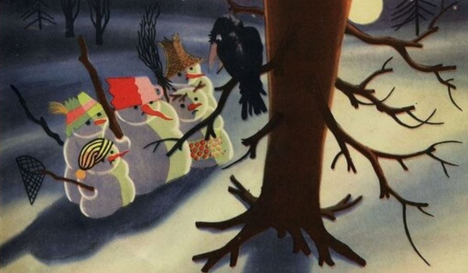 Солнышко и снежные человечки илл 5